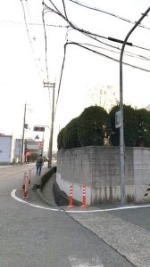 ▲(株)吉年沿いの交差点