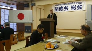 ▲堀智真氏による講演会の様子