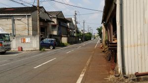 ▲河内長野市の工業団地地区