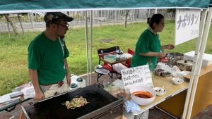 ▲出店は『麺坊蕎麦博』さん