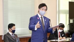 ▲環境農林水産常任委員会にて