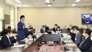 ▲環境農林水産常任委員会にて